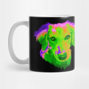 dog in pop art Mug